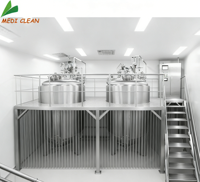 Réservoir de stockage en acier inoxydable avec agitateur mélangeur pour savon liquide, shampoing, détergent