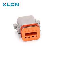 Conector automotriz macho gris para Deutsch, conector automotriz macho de 2, 1, 2, 2, 2, 2, 2, 3, 4, 4, 2, 2
