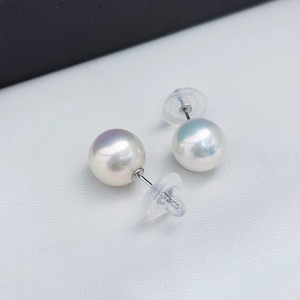ต่างหูเงินแท้ S925 แบบ DIY สำหรับใส่ไข่มุก รูปทรงมงกุฎ รองรับไข่มุกขนาด 9-13 มม. รุ่น 22078 - Product Image 1