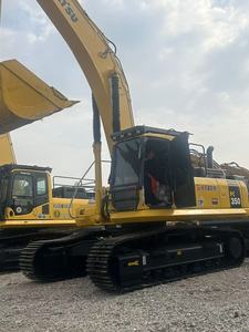 Excavatrice sur chenilles Komatsu PC350 d'occasion, 32,6 tonnes, d'origine japonaise, moteur Cummins, pompe en excellent état - Product Image 2