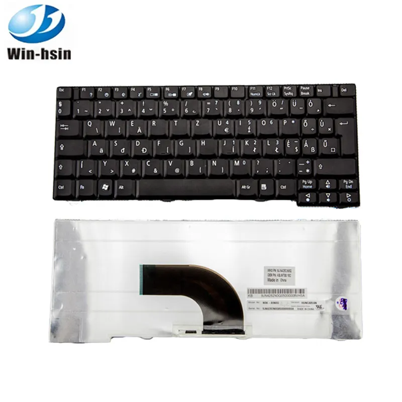 Teclado de laptop para atacar travelmate 6292 teclado eua original novo ebur0012022 teclado