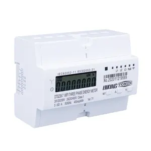 Tuya 3 fazlı Din ray WIFI akıllı enerji ölçer zamanlayıcı güç tüketimi monitör KWh metre wattmetre 3*120V 3*220V 3*230V 50/60Hz