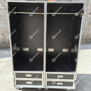 Kkmark Valigia Rosa <span class=keywords><strong>ADA</strong></span> Tour Case Doppio Armadio Largo Flight Case per Abbigliamento - Product Image 2