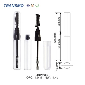 Gel para Cejas Doble Cepillo Mágico, Botella de 10 ml, Diseño de Tubo de Rímel con Cepillo para Maquillaje Profesional, Logotipo Personalizado - Product Image 2