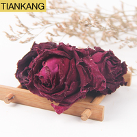 Détox comestible de qualité alimentaire, vin rouge foncé, fleurs de Rose séchées, thé à base de plantes, beauté de la peau, thé à fleurs