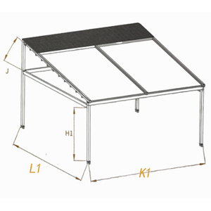 Auvent rétractable <span class=keywords><strong>électrique</strong></span> extérieur ANCSEM pour la pluie et le soleil, auvent à bras articulé à cassette complète - Product Image 4