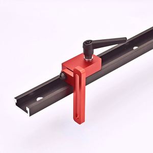 W-106 tibak 30/45ประเภท miter TRACK STOP miter ติดตาม JIG T บล็อกหยุดพร้อมล็อคสำหรับเครื่องมืองานไม้ T-Track มาตรฐาน - Product Image 3