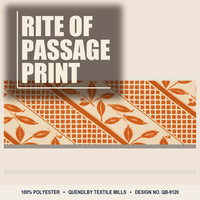 Kain Polyester Print untuk Acara Rite of Passage dan Reuni Keluarga, Custom 80-110 GSM, 45 Inch, 600 Yard per Bale