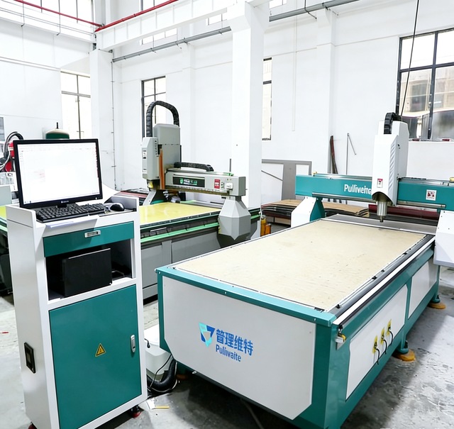 Small Desktop 4x4 Ft CNC Router Machine for Wood and Metal Laser Engraving Cutting Combined With Press Roller