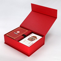 Cartes de poker personnalisées de qualité supérieure avec logo dans un coffret de présentation de luxe, cartes de poker publicitaires pour cadeaux d'affaires