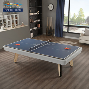 Sq. f 2025 Trong Nhà Sang Trọng Hiện Đại 3 Trong 1 Đa Chức Năng 9ft Hồ Bơi Bàn Bida Rắn Gỗ K55 Cao Su Đá Cẩm Thạch <span class=keywords><strong>Slate</strong></span> Cho Snooker - Product Image 5