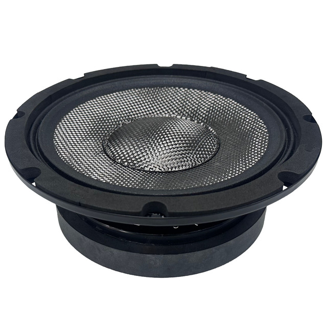 Super Slim 8-Inch Car Audio Speaker 850-088 250W RMS 2-Inch Coil Carbon Cone Ultrathin Mid Bass Subwoofer Portable