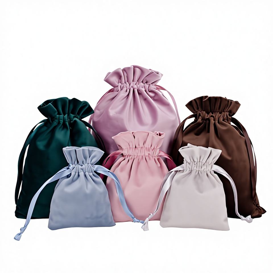 Wholesale Custom Logo Velvet Drawstring Jewelry Storage Gift Packaging ...