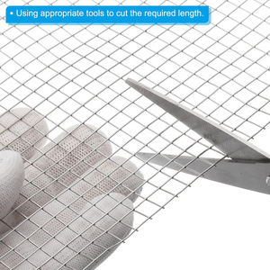 GELE ขายดี คุณภาพสูง ทนสนิม ใช้งานได้นาน ดูแลรักษาง่าย ลวดตาข่ายเชื่อมสแตนเลส 304 แบบม้วน - Product Image 4