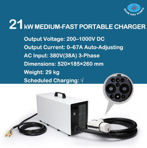 RHT vehículo eléctrico 20kw DC portátil Ev cargador Chademo GBT CCS2 EV estación de carga para Byd/<span class=keywords><strong>hangca</strong></span>/HELI - Product Image 5