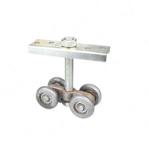 Jinwei 4 Rollers Antilever Poort Hangende Witte Cantilever Gegalvaniseerde Zink Automatische Poort Wielen Schuifdeur <span class=keywords><strong>Trolley</strong></span> - Product Image 6