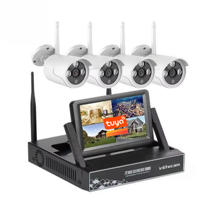 Tuya Smart APP 8 Channel Kit 2.0MP <strong>Outdoor</strong> Security Home <strong>Wireless</strong> IP Network <strong>Camera</strong> <strong>Outdoor</strong> Wifi Nvr Kit Security <strong>CCTV</strong> <strong>System</strong> - Product Image 1