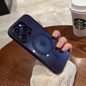 Từ tính không dây sạc đầy màu sắc Acrylic sang trọng trường hợp điện thoại cho <span class=keywords><strong>Iphone</strong></span> 17 16 15 14 13 12 mini 11 Pro Max XS x XR <span class=keywords><strong>7</strong></span> 8 cộng với - Product Image 3