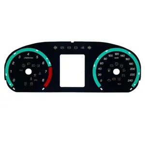Kustomisasi untuk Mobil Instrumen Dashboard Auto Meter Minyak Mengukur Gauge
