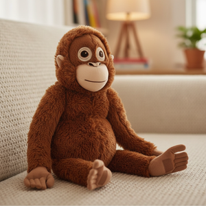 Nouveauté 2026 : Peluche singe réaliste et mignonne, personnalisable en gros, idéale comme compagnon pour enfants - Product Image 2