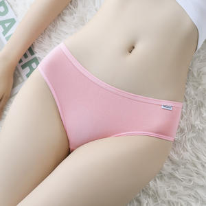 Ropa Interior Femenina 2025 de Color Sólido, Transpirable, Saludable, Sin Costuras, Técnica de Teñido Liso - Product Image 5