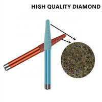Fresa de diamante soldada para grabado y tallado de piedra, mármol y granito