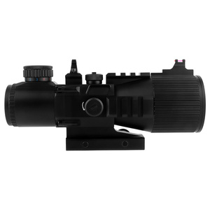 Mira Prismática FOCUHUNTER 5X50 con Iluminación Roja/Verde/Azul, Mira Láser de Punto para Actividades al Aire Libre y Caza Táctica - Product Image 1