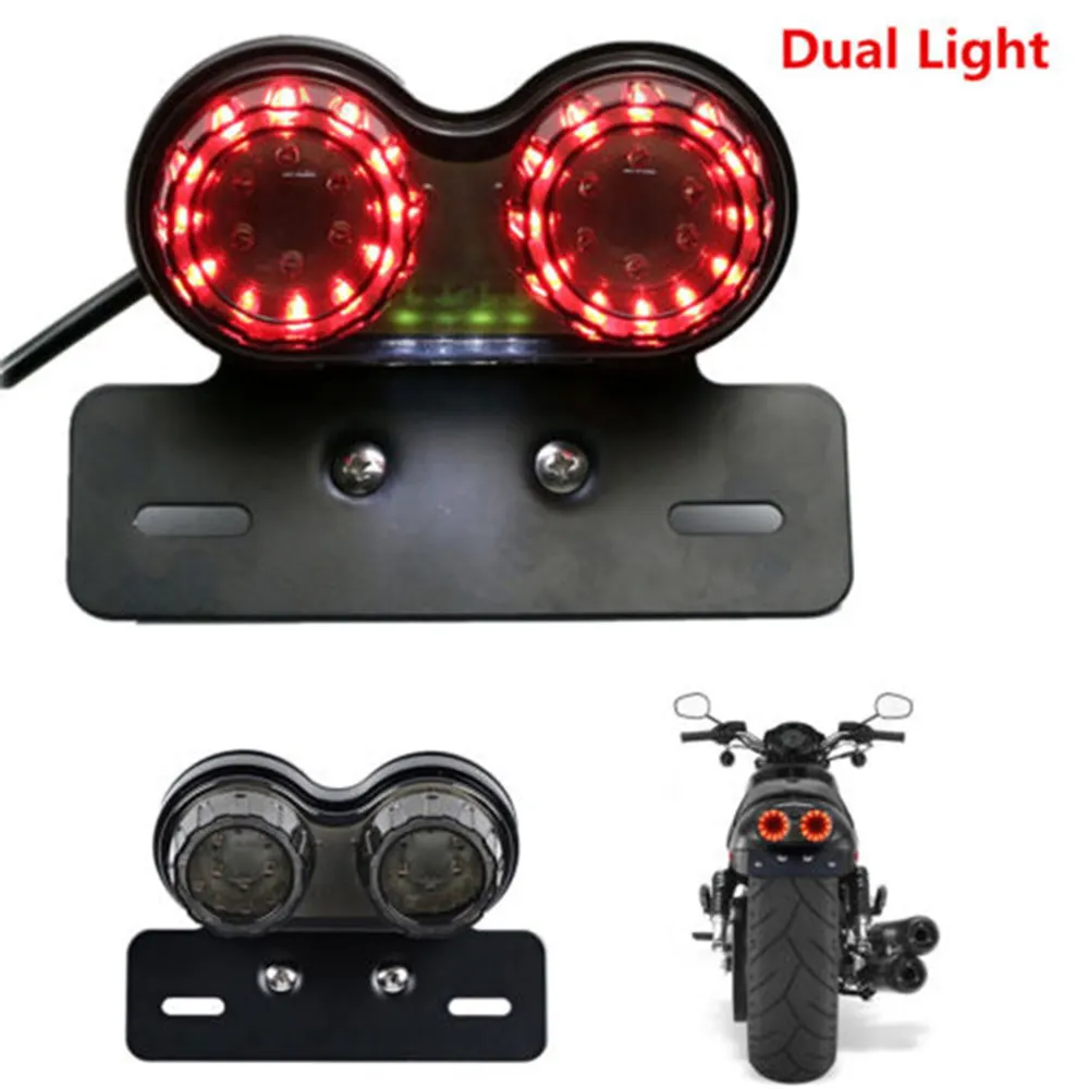 Motorcycle led light brake light stop tail lamp motorcycle tail light 6v for Dirt Bike for ATVS for Custom Chopper for Cruiser
