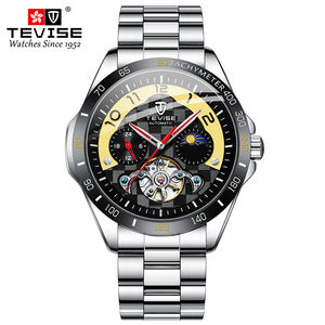 Tarot T855B — montre de luxe pour homme, à Tourbillon automatique, cadran et Phase de lune, bonne qualité - Product Image 4