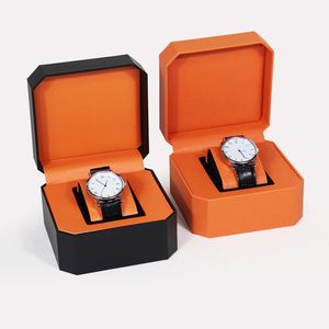 Caja de Reloj Octogonal de 5 Colores, Caja de Almacenamiento de Relojes de Cuero PU de Alta Gama, Caja de Regalo para Relojes - Product Image 5