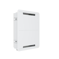 Boîtier multimédia mural personnalisable de 17 pouces pour dissimuler les appareils et câbles de télévision avec clips d'installation rapide