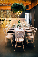 Moderner Wiener Thonet Café-Esszimmerstuhl aus Kunstharz, stapelbar für Hochzeiten, Restaurants, Bankette, Outdoor-Events und Villen