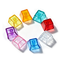 [Custom Transparent/Matte Keycaps Set] Customized Brand-style Keycaps in Multiple Colors Support Custom Languages/patterns, Etc.