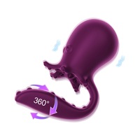 Octopus Jump Egg, Dispositif de plaisir féminin auto-stimulant, Jouet sexuel à détection de vibration avec application et fixation