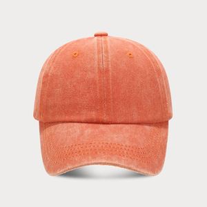 Vintage Wash Cotton Kids Baseball Caps Retro Faded Sport Soft 6 Panels Children <b>Hat</b> - Product Image 4