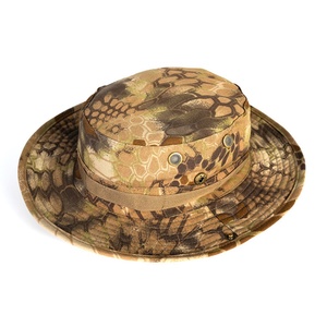 Sports Fishing Hat Oxford/Velour Camouflage Visor Sun Hat for Four Seasons Cycling & <b>Hiking</b> Round Edged Outdoor Fisherman <b>Cap</b> - Product Image 6