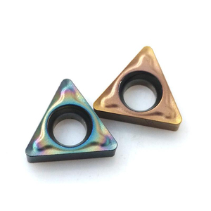 Tbmt060102/tbmt060104 <span class=keywords><strong>Carbide</strong></span> tam giác CNC kết thúc tốt nhàm chán chèn cho nhỏ khoan gia công - Product Image 2