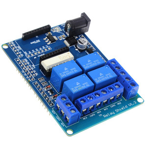 JTW รีเลย์ชิลด์ V1.3 4 ช่อง 5V SPDT ขั้วต่อสกรู I O โมดูลสำหรับอาร์ดูโน่ - Product Image 5