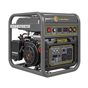เครื่องเชื่อมแก๊สโซลีน TKH270A กำลังเชื่อม 20-160 แอมป์, เครื่องเชื่อมอาร์ค 3.5KVA 5.6KVA 120V/240V 60Hz สำหรับงานเชื่อมนอกสถานที่ - Product Image 1