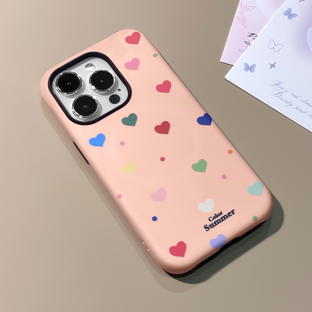 Colorful Heart [Film Magnetic Two-in-One Matte]