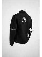 Veste en jean tendance Penpace Garment 2026 avec broderie patchwork, streetwear, veste homme remarquable