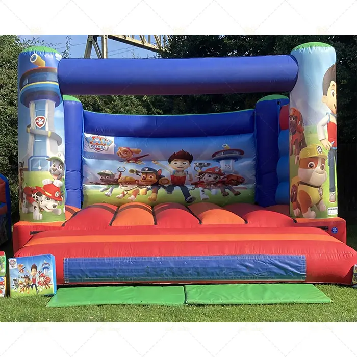 commercial family bouncy castle inflatables bouncer jumping castle Paw Dog Patrol inflatable bounce house