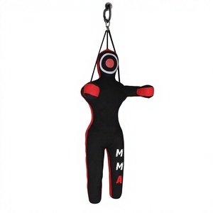 New Durable Eco-Friendly Grappling BJJ MMA Judo Punch Bag Hanging <b>Dummy</b> Wagsam Sports WG-D1006 Nylon/Polyester/Leather 2kg - Product Image 3