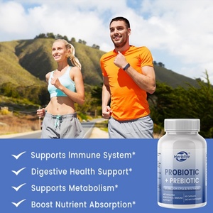 Cápsulas Probióticas de Marca Privada OEM, Suplemento Probiótico y Prebiótico para Hombres y Mujeres, Salud Intestinal, Apoyo Digestivo e Inmunológico - Product Image 3