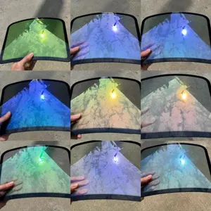 FilmFan Bleu PET Film de Confidentialité pour Vitres de Voiture Professionnel/Luxe Prix Usine Autocollants Garantie 5 Ans pour Pare-Brise Avant - Product Image 3