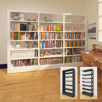 Librairie Bibliothèque Meubles Étagère En Métal Bibliothèque Étagère Étagère En Métal Salle De Lecture Étagère À Livres Blanc Poudre Enduit Bibliothèque