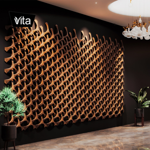 Trang trí tường bằng đá mài nhân tạo hiện đại, thiết kế tùy chỉnh, cao cấp, sang trọng, làm nền cho biệt thự, khách sạn, nhà ở, thương mại - Product Image 1