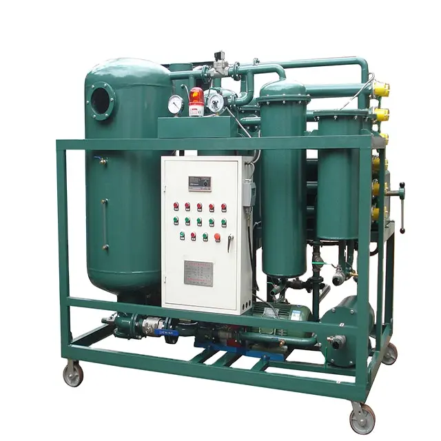 蒸気タービンガスタービン用の多段階精密フィルターエレメント油清浄機オイルフィルターオンライン処理