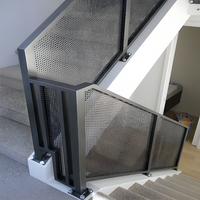Panneau maillé perforé en acier inoxydable de qualité industrielle pour la construction de housses de protection et la décoration murale extérieure