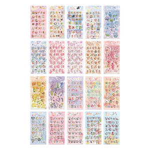 Pegatinas de dibujos animados impermeables de PVC creativas y bonitas pegatinas <span class=keywords><strong>3D</strong></span> para diario infantil transfronterizo - Product Image 5